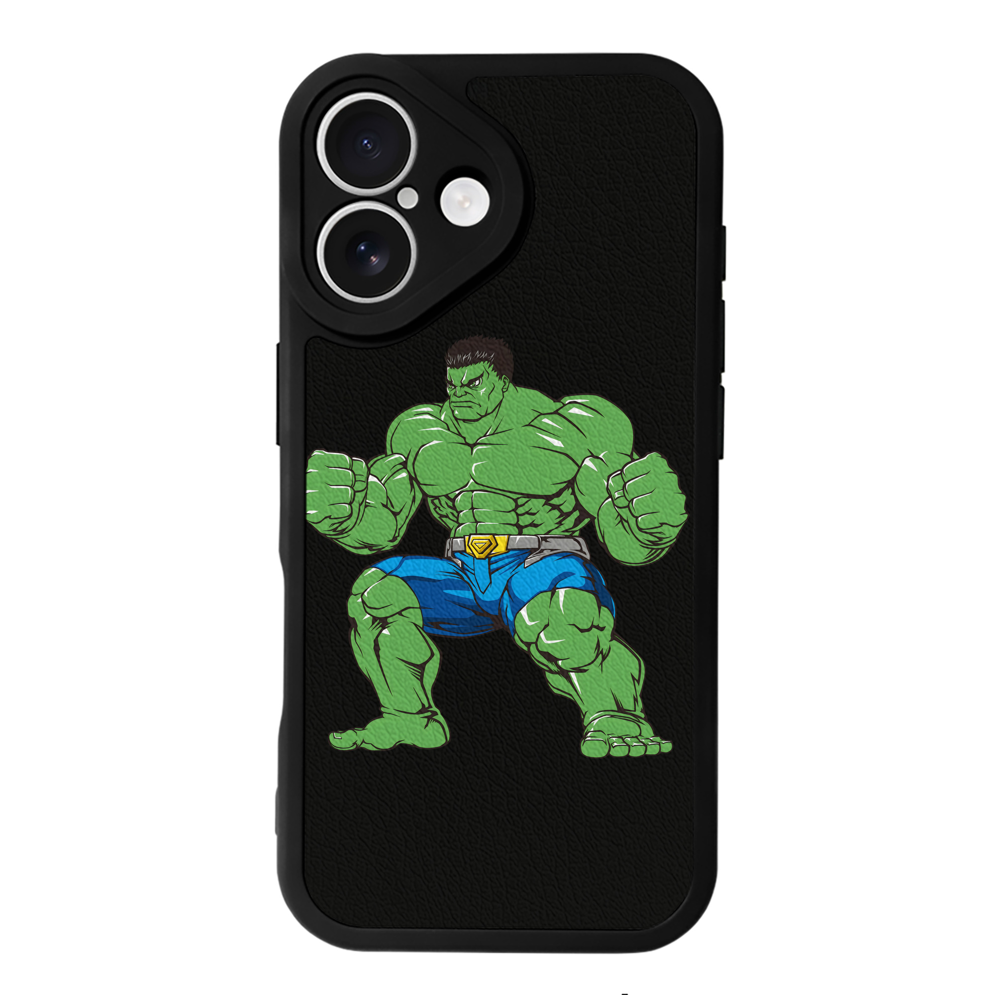 （画像用） アベンジャーズ The Avengers 【iPhone 16シリーズ対応】シリコンスマホケース（レザー調） 材質：シリコン